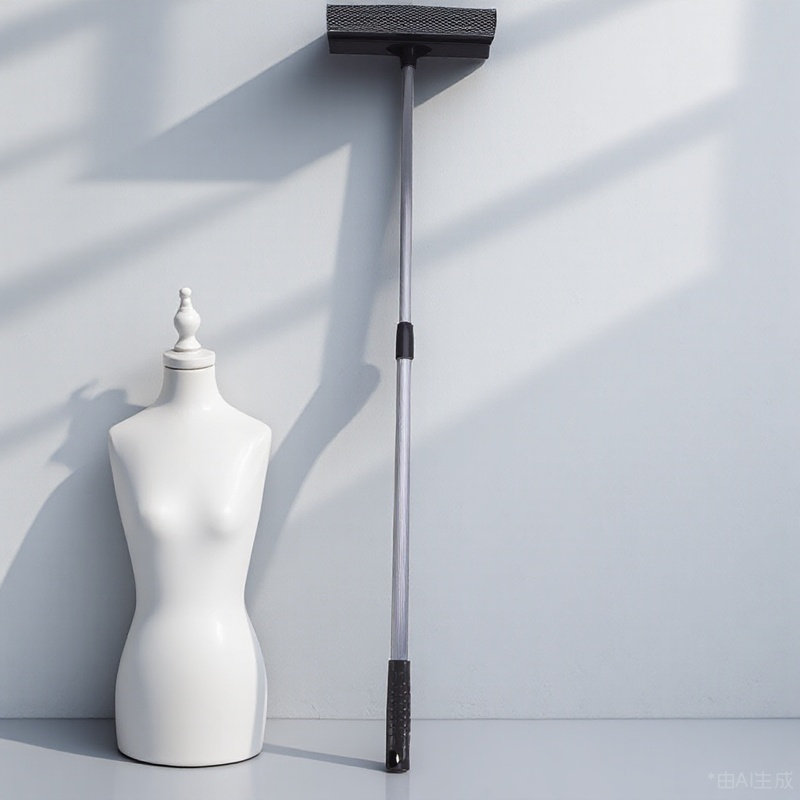 Glass Cleaner Streak - Telescopic Window Squeegee Cleaner Extendable Microfiber