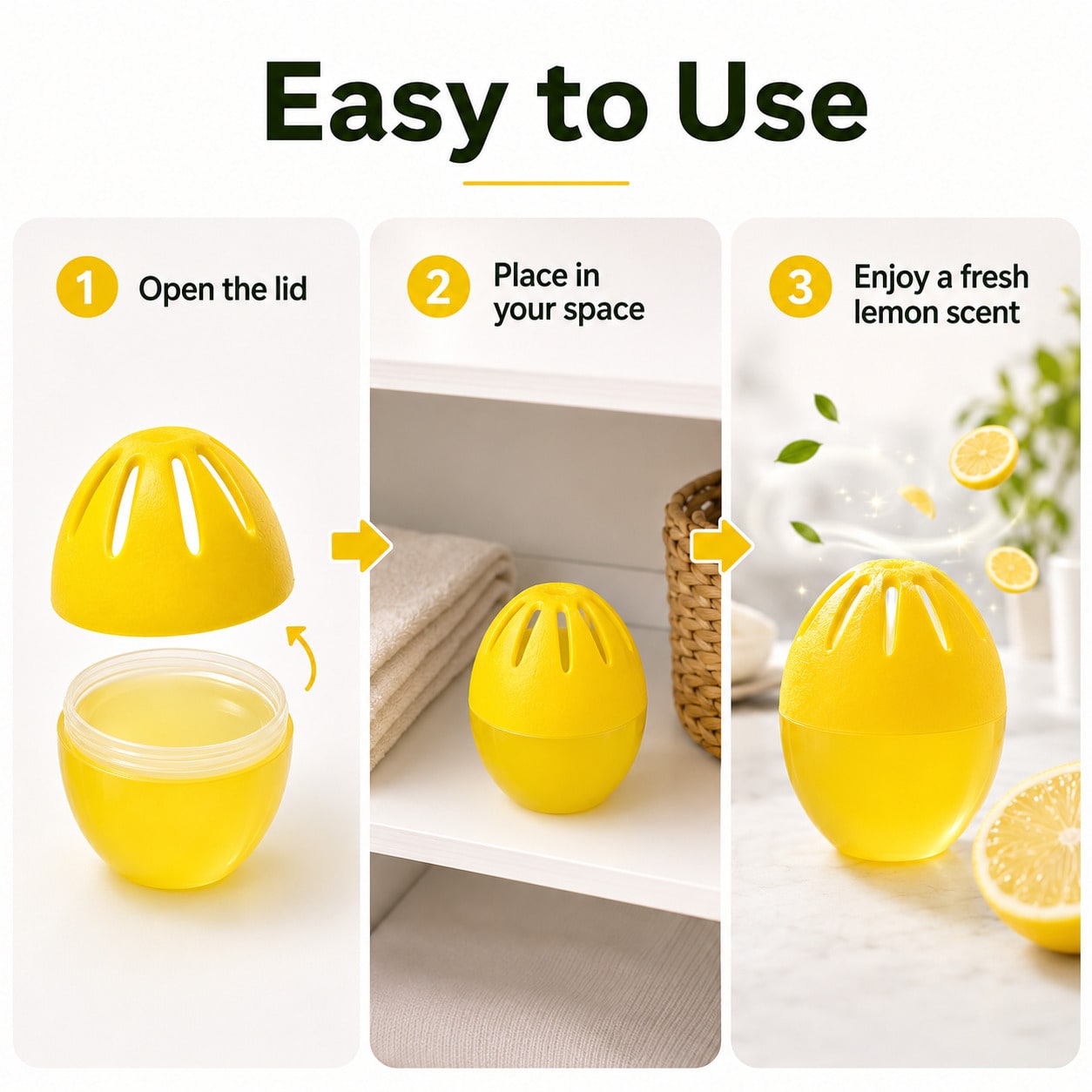 Lemon Fresh Deodorizer Egg, Lo - Odor Eliminator Car review and price