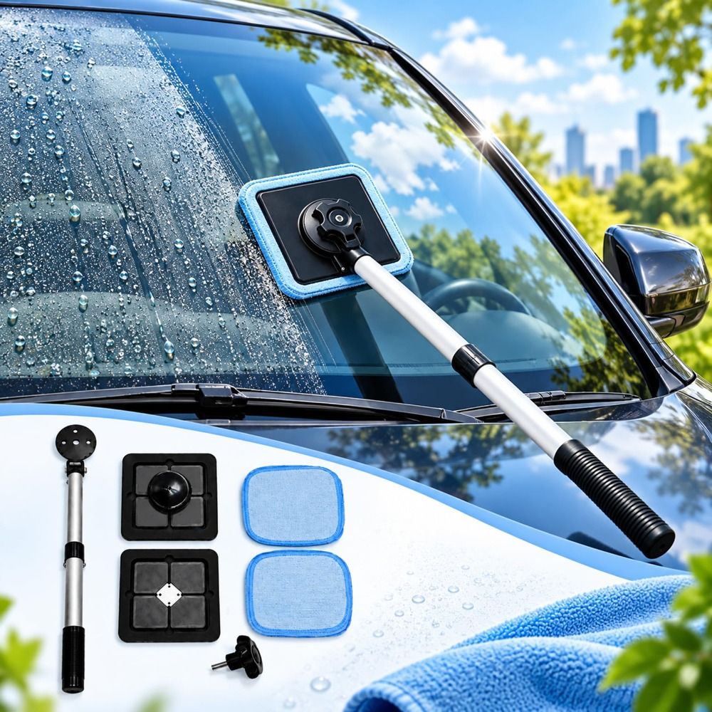 Extendable Handle Windshield C - Glass Cleaner Streak review and price
