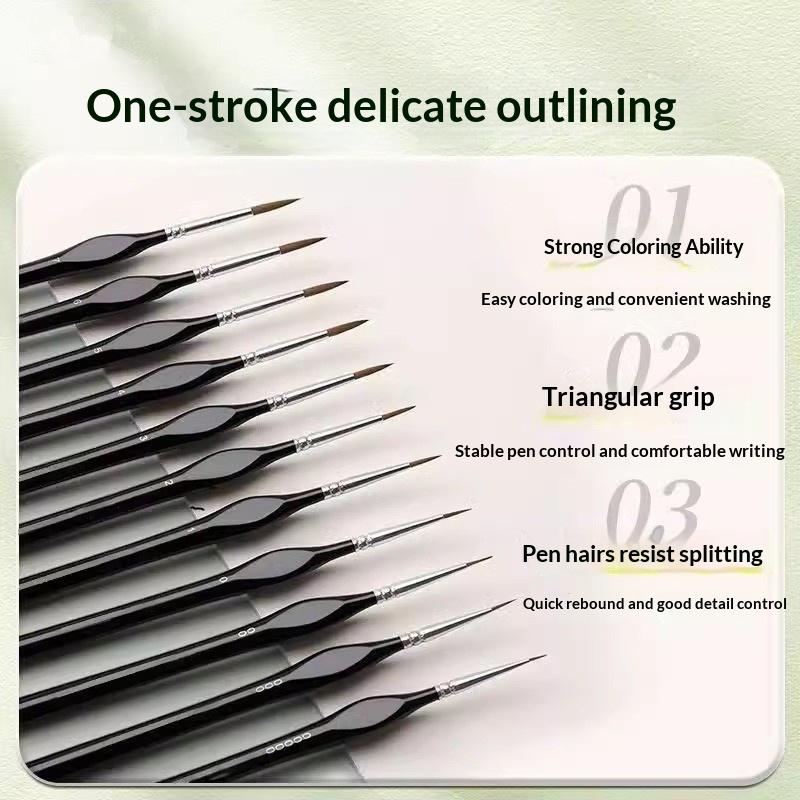 【B】Professional Miniature Pain - Detailing Brush Set review and price
