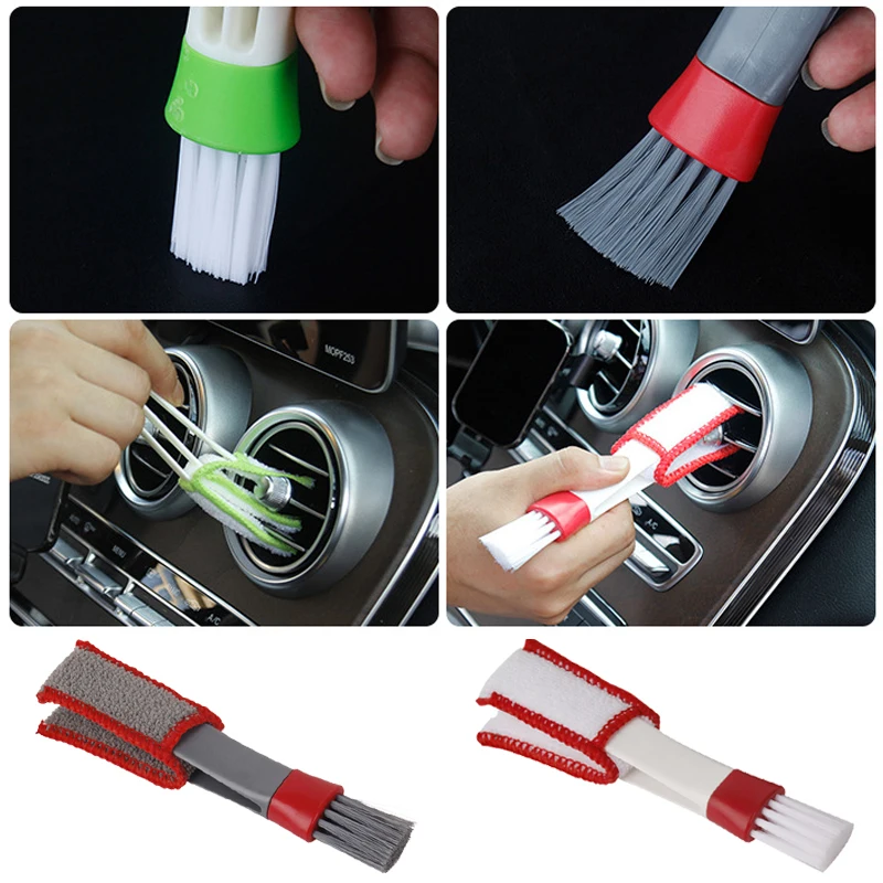 Car Air Vent Double Head Brush - Interior Detailing Kit review and price