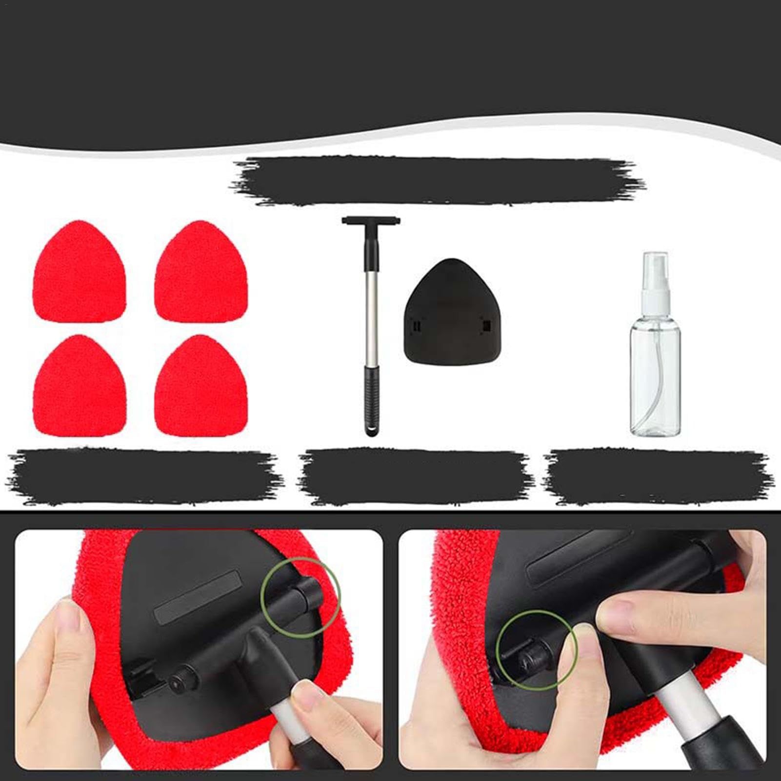 Car Windshield Cleaner Interio - Interior Detailing Kit review and price