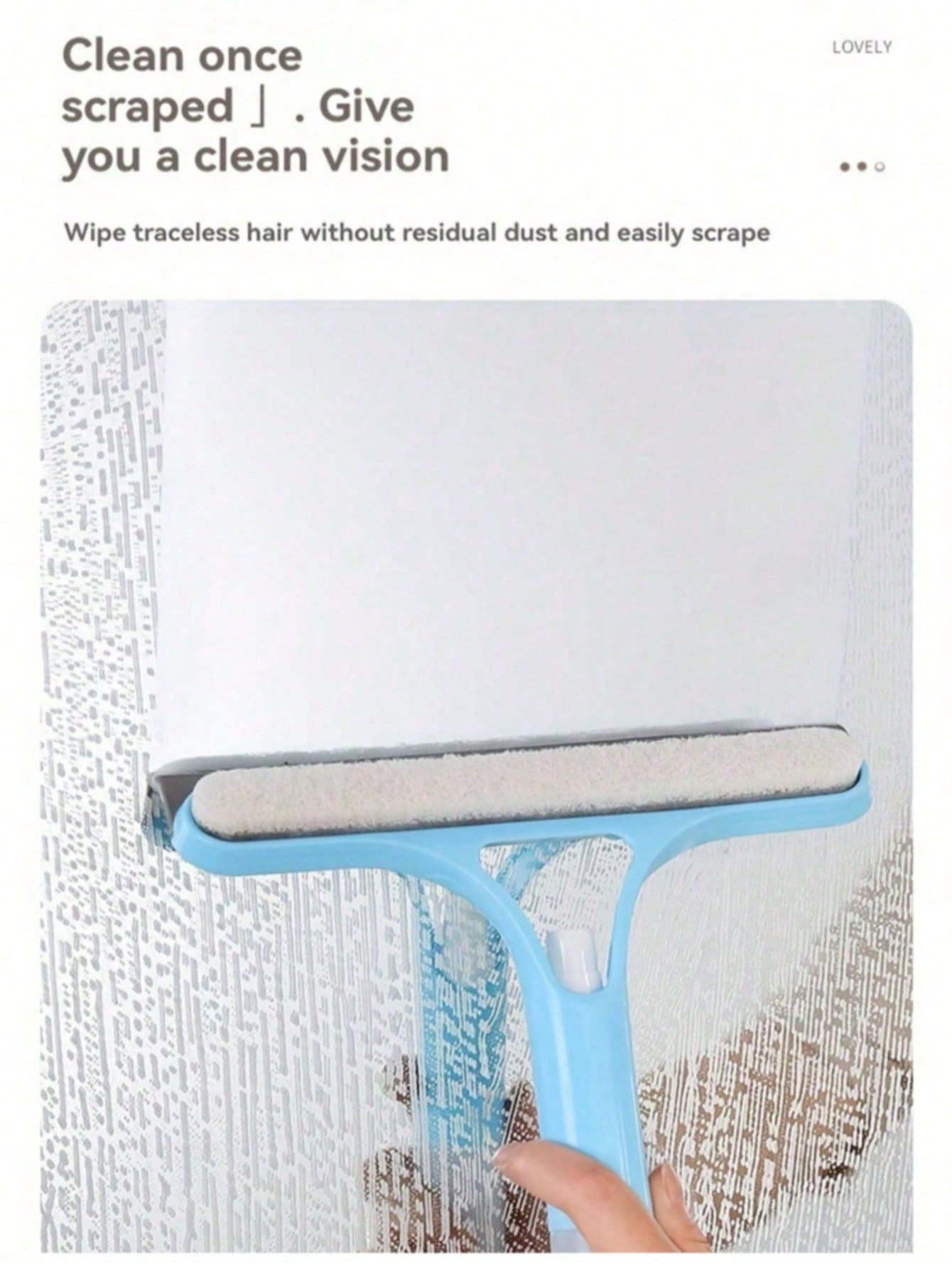 3 in 1 Glass Squeegee with Spr - Glass Cleaner Streak review and price