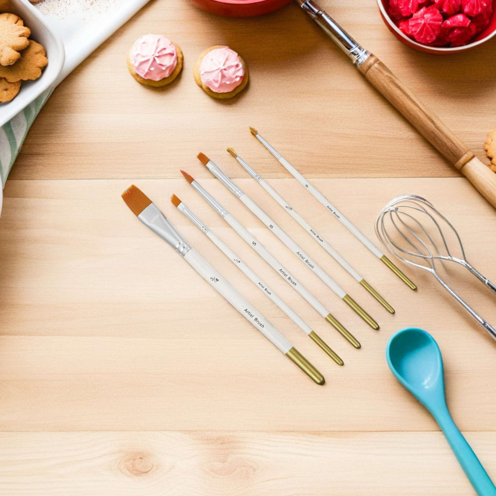12Pcs Fondant Cake Decorating  - Detailing Brush Set review and price
